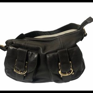 Avon Brown Leather Handbag.